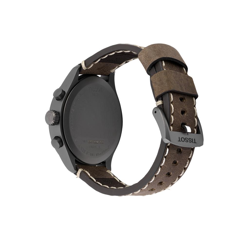 Tissot Коллекция Soko Кварцевый механизм Водонепроницаемость 100 м Мужские часы Зеленый циферблат Корпус из нержавеющей стали T116.617.36.097.00