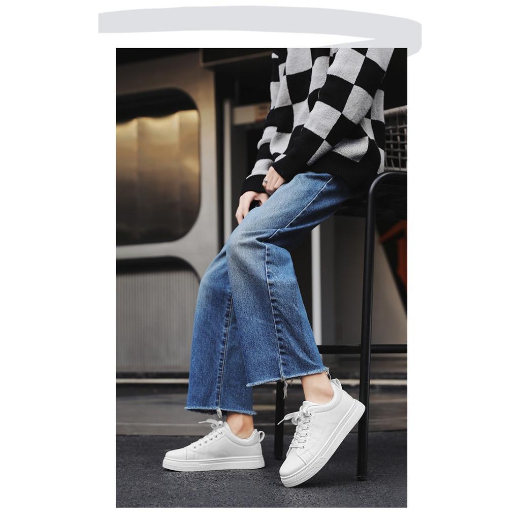 Мужская обувь Повседневная обувь на платформе, Мужская обувь Tide Small White, Корейская версия модной обуви Single