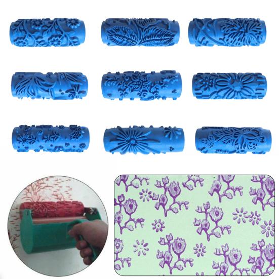 Clay Texture Roller Durable Construction Compact Portable Easy To Use Handmade Tile Art Painting Roller Tool