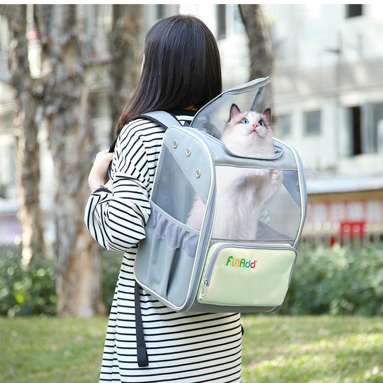 Pet Bag Travel Breathable Pet Bag Dog Backpack Teddy Outdoor Portable Dog Bag Cat Bag