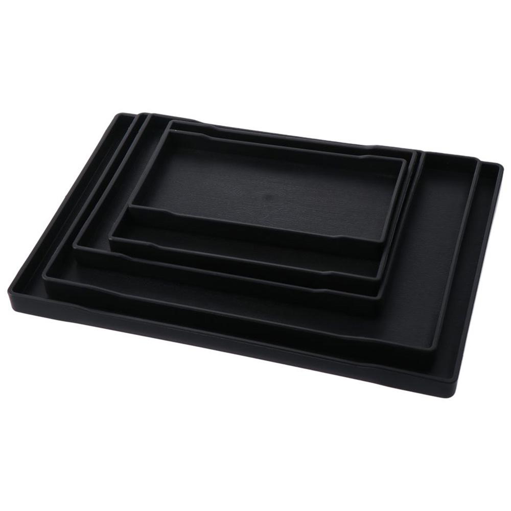 1 Pcs Rectangle Serving Trays Plastic Decorative Tray Easy To Use Large Plastic Tray  Bathroom