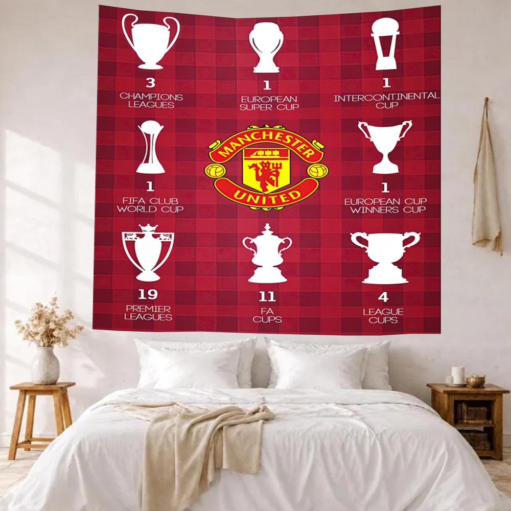 Manchester Wall Decor Tapestry Art For Pet Memorial Birthdaywedding Party Backdrop Family Gift