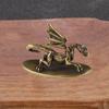 Hand-held Little Flying Dragon Ornaments Solid Brass Dragon Miniatures  Living Room