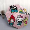 1pc Hello Kitty Nurse Theme Automatic Opening/Closing Umbrella with Convenient Portable Design, 8-Bone Iron Frame Outdoor Umbrella, Perfect Gift for F