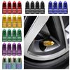 4pcs Aluminum Anodized Tire Valve Caps  for Car SUV Truck