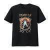 Portas Band Logo T Shirt Gothic Fantasy Design With Serpents And Mysterious Portal Vintage Breathable Casual Graphic
