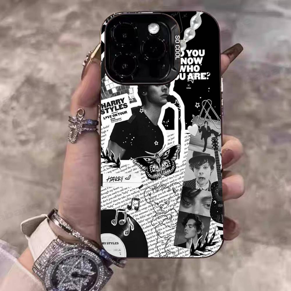 Знаменитые чехлы для телефона H-Harris Singer S-Styles Для iPhone 17 16 15 14 13 12 11 Plus Pro Max Pro Цвет Матовый Чехол