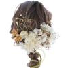 Beauty Gorgeous Hair Ornament Perfect for Entrance Fireworks and 20th Birthday Gatherings 2150 [LALALA Flowers] Coming-of-age Ceremonies, Graduations,