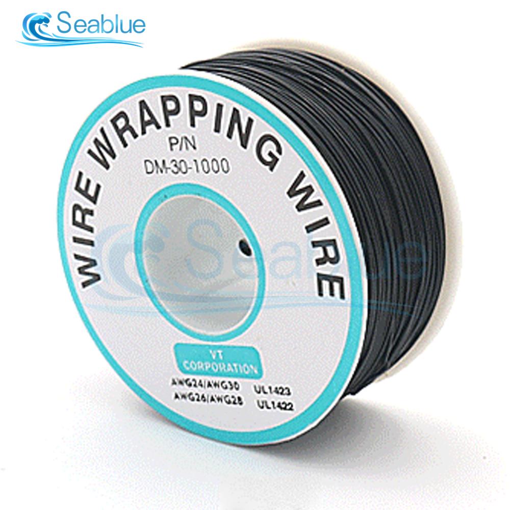 250 м 30AWG обмоточный провод луженая медь B-30-1000 кабель макетная плата перемычка изоляция электронный проводник провод соединитель