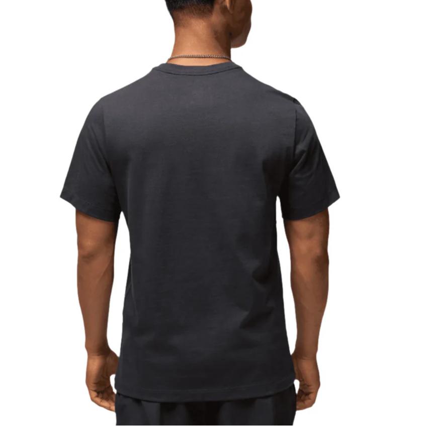 Jordan X PSG Collaboration FW24 M J Logo Print Outdoor Casual Sports Crew Neck Short Sleeve T-Shirt Unisex T-Shirt Black FV7728-045