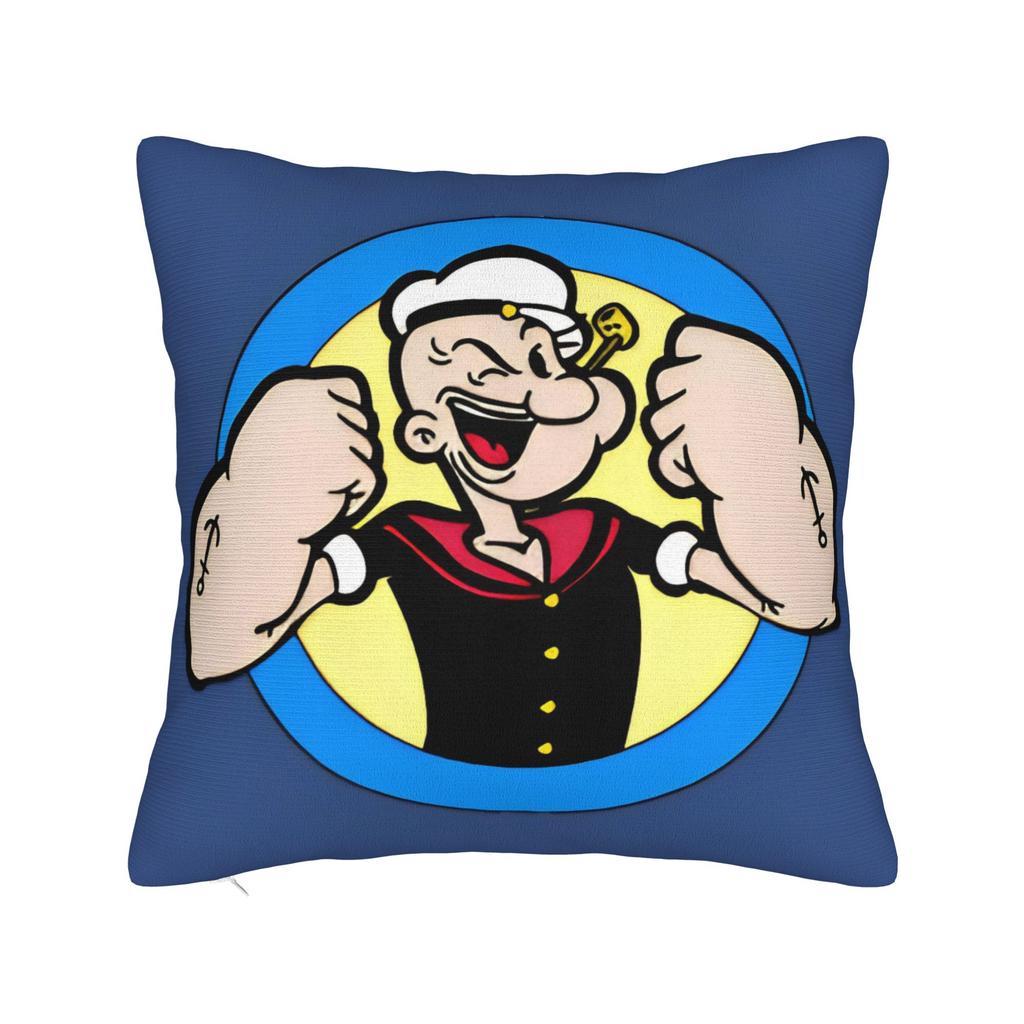 Bluto And Olive Oyl Pillow Case Soft Pillow Cover Vintage Pillowcases For Sofa Couch Bed Living Room