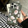 Чехол для iPhone 13 Pro Max с нежными цветами, прозрачная задняя крышка для iPhone 15 Plus 16 14 17 Air 12 11 Funda