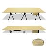 Moon Lence Cot Camp 4th Generation Outdoor Bed Wide 2WAY Switchable Easy To Assemble Foldable Compact Carry Bag Included Load Capacity 180kg Upgraded