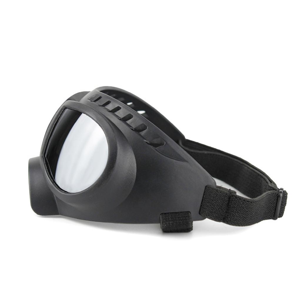 Очки для собак для крупных собак, широкая морда, мягкая оправа, солнцезащитные очки для собак средних и крупных пород, летние очки для вождения собак, зимние очки для снега, регулируемые