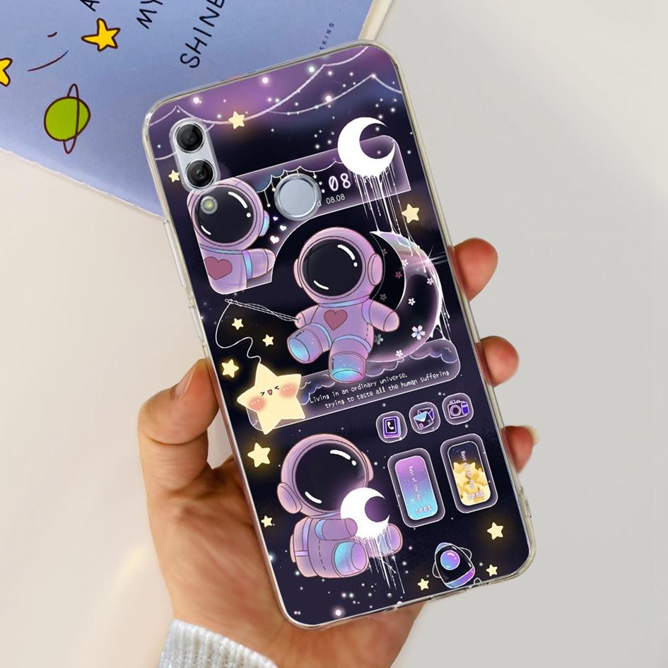 Чехол для Honor 10 Lite HRY-LX1 HRY-LX2 Чехол Мотылек Прозрачный Силиконовый Fundas Чехлы Для Honor 10 10i Honor10 Бампер