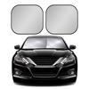 Foldable Fabric Blocks Car Sun Shade Reflective Fabric Silver Reflective Windshield Sun Shade