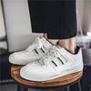Men's Shoes 2024 New Summer Low-top Lightweight Breathable Soft-soled White Shoes Youth Leisure Sports Trend Board Shoes