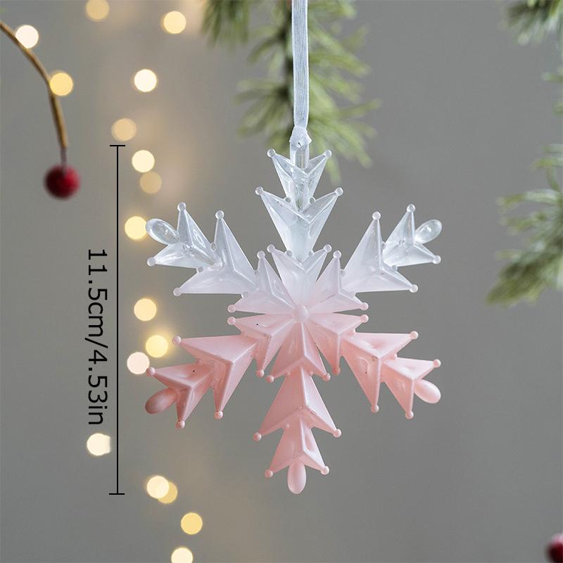 Рождественские подвески, праздничные атрибуты для рождественской елки, креативная снежинка, лось, танцор, декоративная подвеска