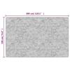 VidaXL Tapis lavable multicolore 190x300 cm antidérapant 136601