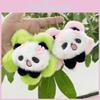 Cute Colorful Panda Sunflower Plush Doll Keychain Ideal For Fun Bag Accessories
