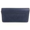 Louis Vuitton M62127 MonogramEmpreinte Portefeuille Ponneuf Long Wallet Navy/Red