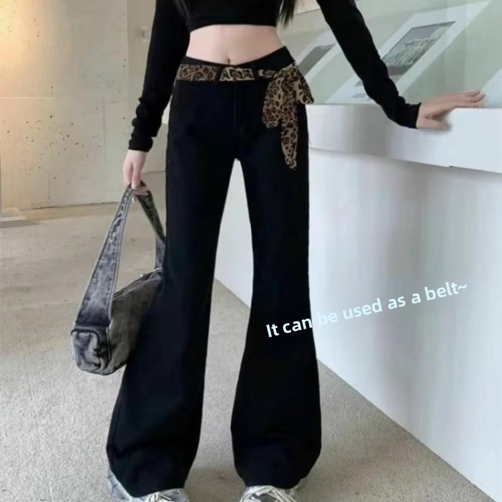 Модный шарф-ремень с леопардовым принтом, бохо-повязка на голову в горошек, универсальные атласные аксессуары класса люкс, женский платок