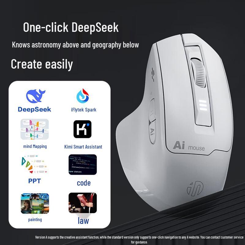 Беспроводная Bluetooth-мышь Inphic S6 с ИИ-голосом