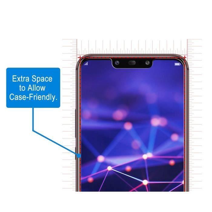 Закаленное Стекло Huawei MATE 20 LITE - Защитная Пленка Стекло на Экран Ультра Прочное [Phonillico®]