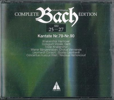 CD НИКОЛАУС ХАРНОНКУР ГУСТАВ ЛЕОНХАР Полное издание Баха Том 3 Кантаты SBZ257 ШОГАКУКАН Япония Классическая Б/У