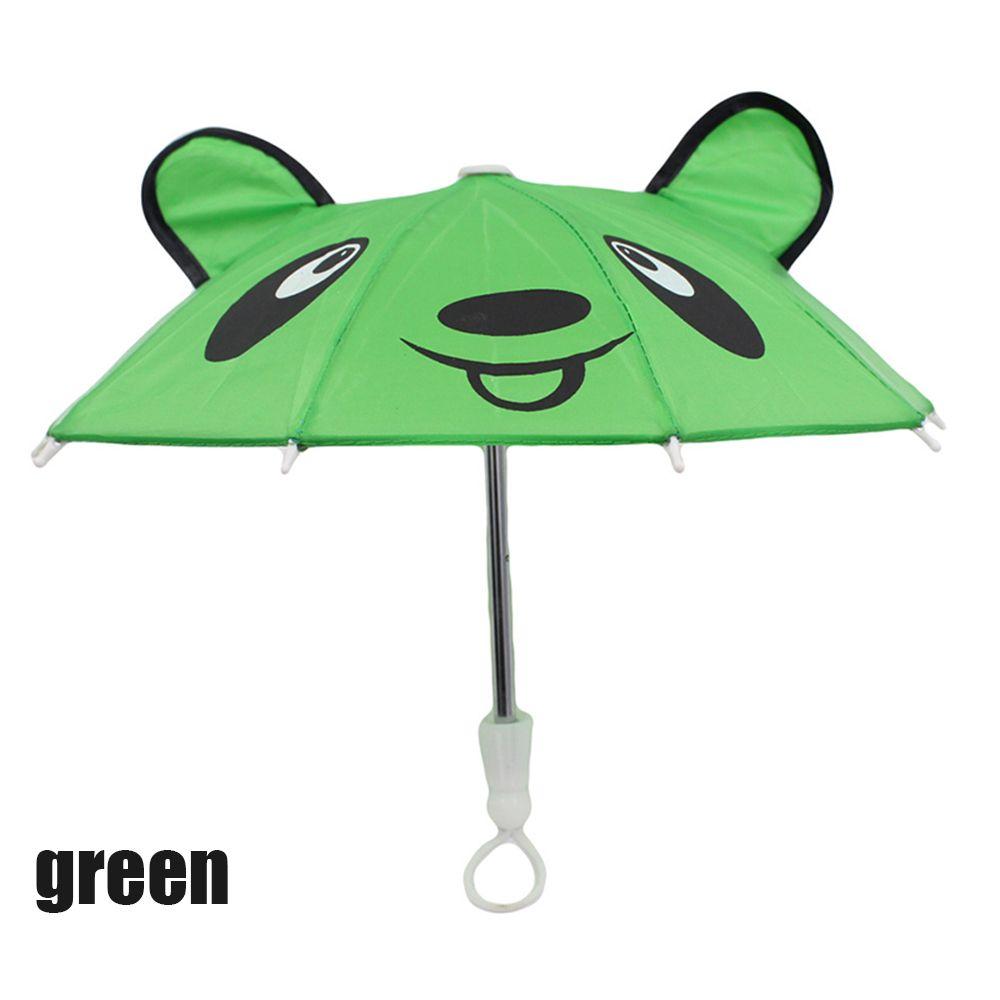 Fashion Kids Gift Dolls Animal Patterns Umbrellas Sunshade Doll Accessories Umbrella