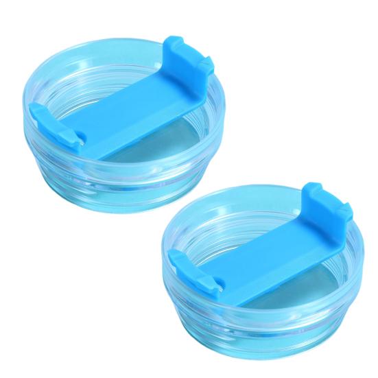 2 шт. Крышка стакана на 40 унций для чашки Пылезащитная прозрачная автомобильная изолированная крышка чашки Защита от разливов Брызгозащищенные крышки стаканов для стаканов Кофейные кружки