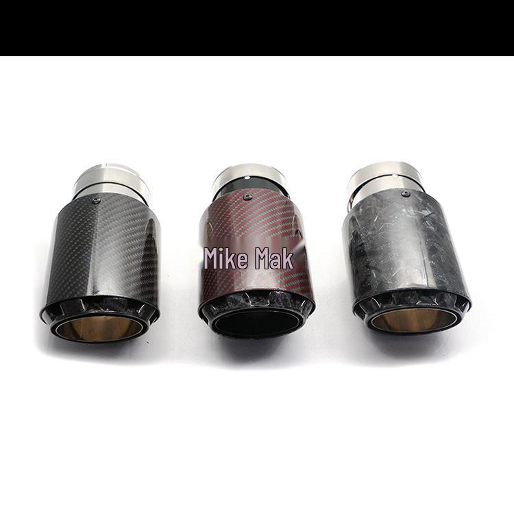 Насадка выхлопной трубы из углеродного волокна в стиле Cayenne для различных автомобилей