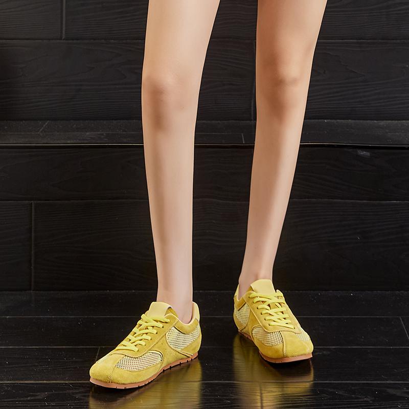 Женские кроссовки сетка летние немецкие тренировочные туфли для женщин большой размер плоские женские туфли