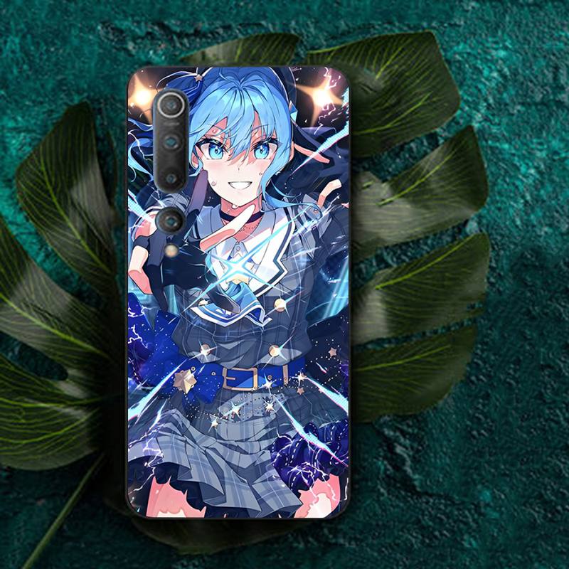 Аниме чехол для телефона Hoshimachi Suisei для Redmi Note 8 7 9 4 6 pro max T X 5A 3 10 lite pro