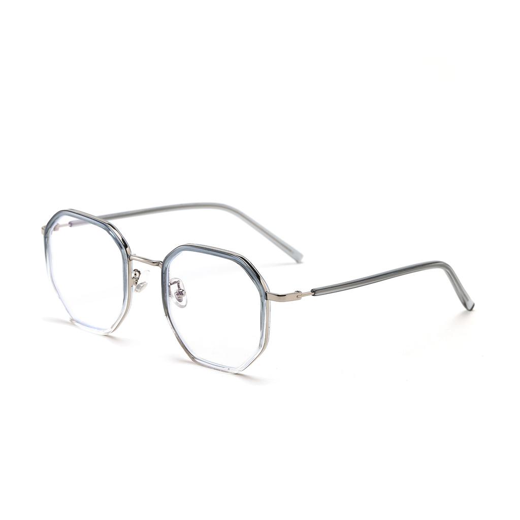 Очки 82038 Многоугольная Маленькая Оправа Студенческие Плоские Зеркала, Можно Комбинировать с Очками