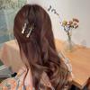 Simple Colorful Seamless Hair Clip Women Acetate No Bend Bangs Clip Barrettes Duckbill Clip Hairpins Hair Accessories For Girls
