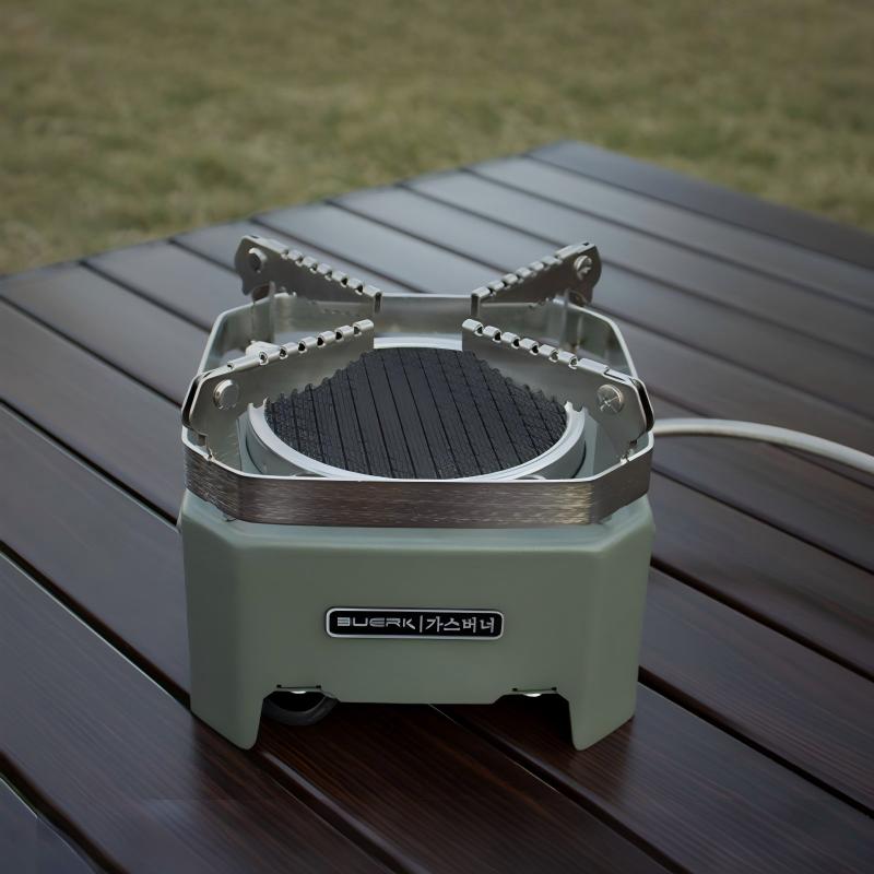 Bubik Large Firepower Windproof Energy-Saving Outdoor Camping Infrared Butane Split Cassette Burner with Ignition