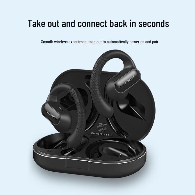 Lanston TS05 Open-Ear Business & Sports Bluetooth Headset