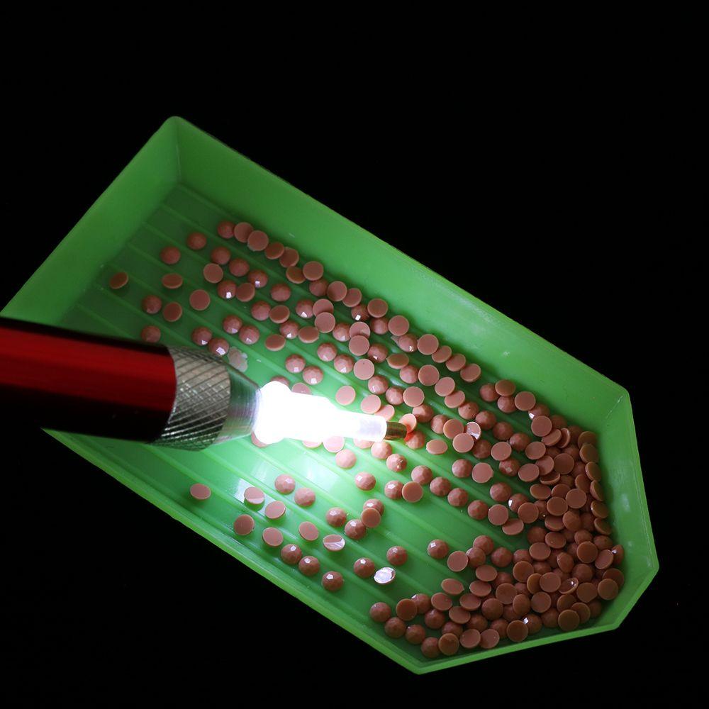 Крестообразная вышивка с подсветкой, точечная ручка, инструмент для алмазной живописи, точечная дрель, 5D алмазная живопись