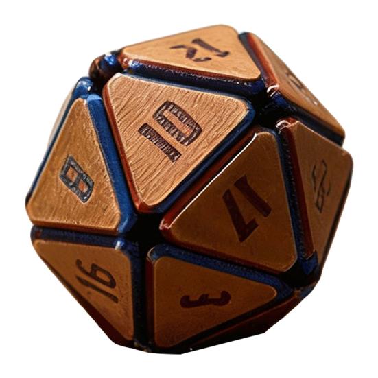 3D-печатный кубик D20 игрушка для снятия стресса и тревоги, портативная дорожная многосторонняя игрушка-непоседа