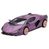 TrueScale Miniatures MINI GT 1/64 Lamborghini Si?n FKP 37 SE30 Matte Viola Left-Hand Drive Hong Kong Exclusive Finished Model
