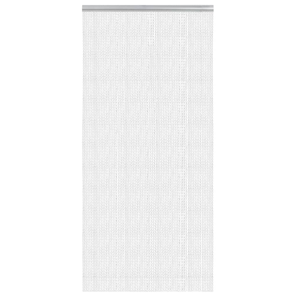 Aluminum Door Curtain with Chains 100 x 212 cm
