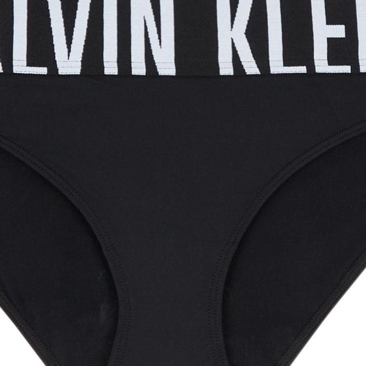 Calvin Klein Storm Gravity Comfortable Minimalist Low Rise Cool Feel Underwear Женское нижнее белье Черный QF7792AD-UB1
