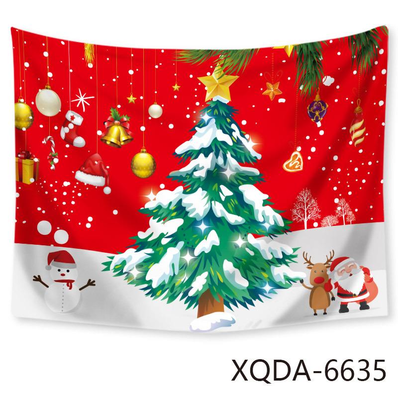 Amazon Домашний гобелен Рождественская елка Пляжное полотенце Сидящее одеяло Пляжное полотенце Холст