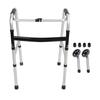 Folding Walker Professional 8 Speeds Height Adjustable Lightweight Aluminium Alloy Standard