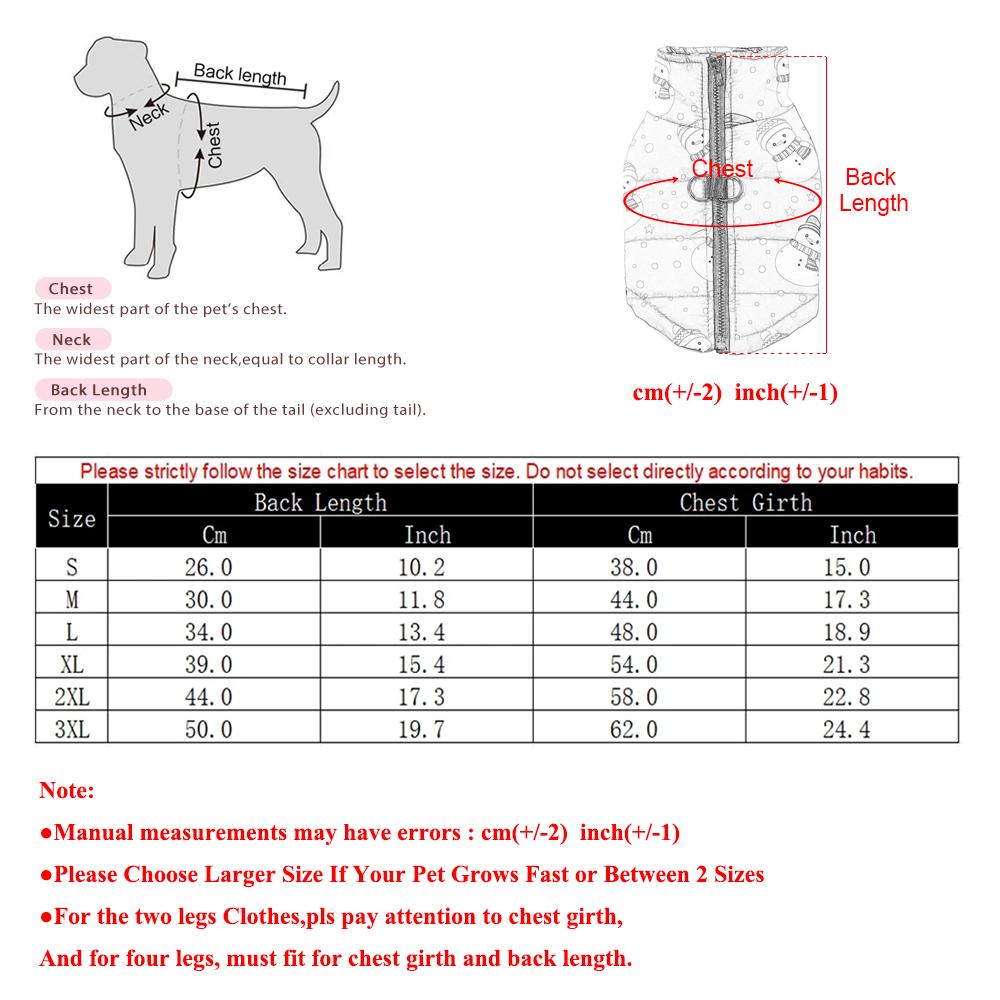 Winter Pet Clothes Cute Holiday Costume Christmas Deer Snowman Print Puppy Coat With D-ring For Small Medium Dog Cats Yorkshire
