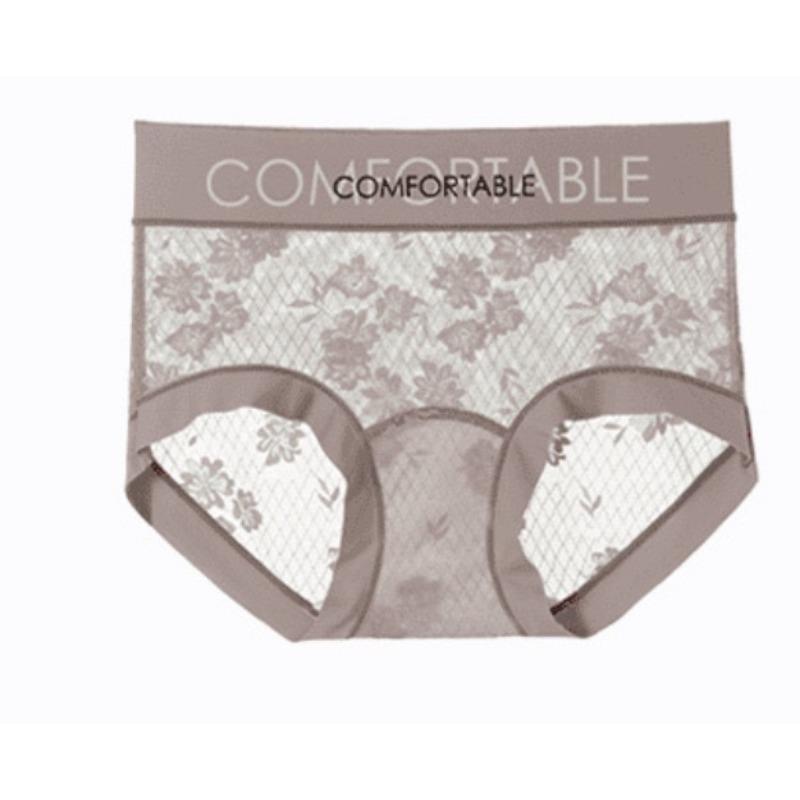 Женское модное бесшовное кружевное нижнее белье с надписью «Mid» и надписью «Simple Extended Silk Bottom»