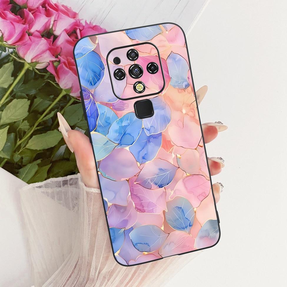 For Tecno Camon 16 CE7 CE7j CE9h Case For Tecno Camon 16 Pro Cover Cute Cat Fashion Butterfly Painted Casing