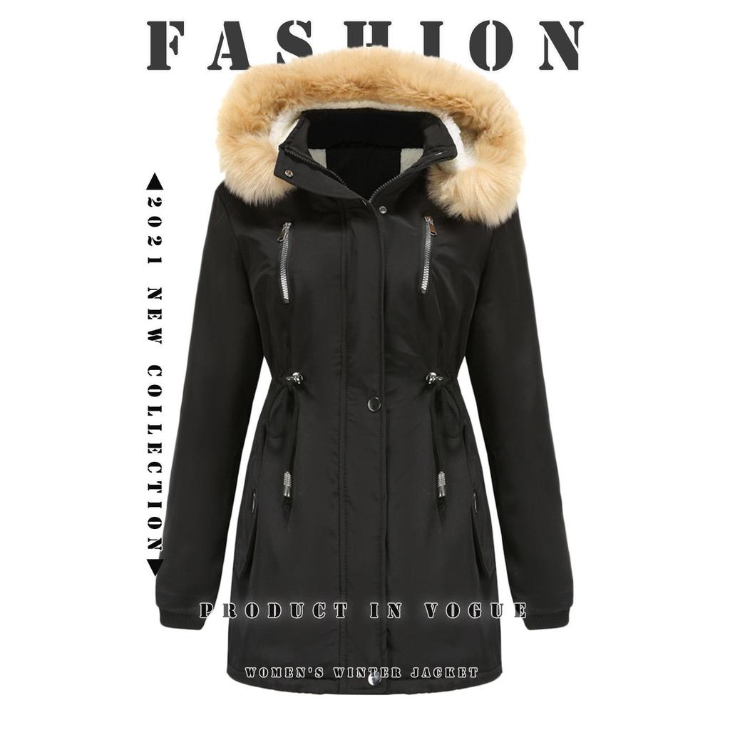 Женская осенне-зимняя утолщенная овечья флисовая свободная съемная кепка на молнии, шикарная куртка S-4XL