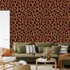Red Velvet Leather Wallpaper Burgundy, Rust, and Orange 50x1000